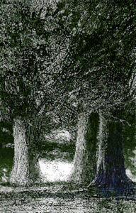 Tre anime olio su tela 2.00x1.30 - 2023